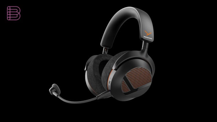 beyerdynamic MMX 130 wireless gaming headset in Black with microphone
