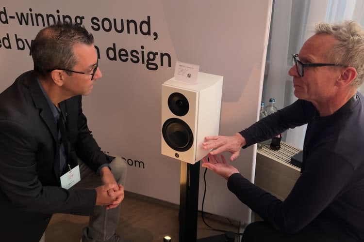 The compact Legend 5.2 Silverback DS bookshelf speaker.
