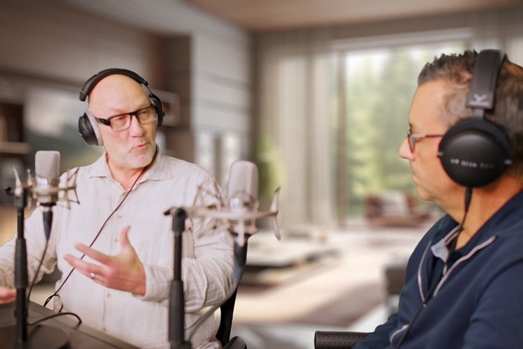 Hans-Ole Vitus, founder of Vitus Audio, during Tech Talk episode 1