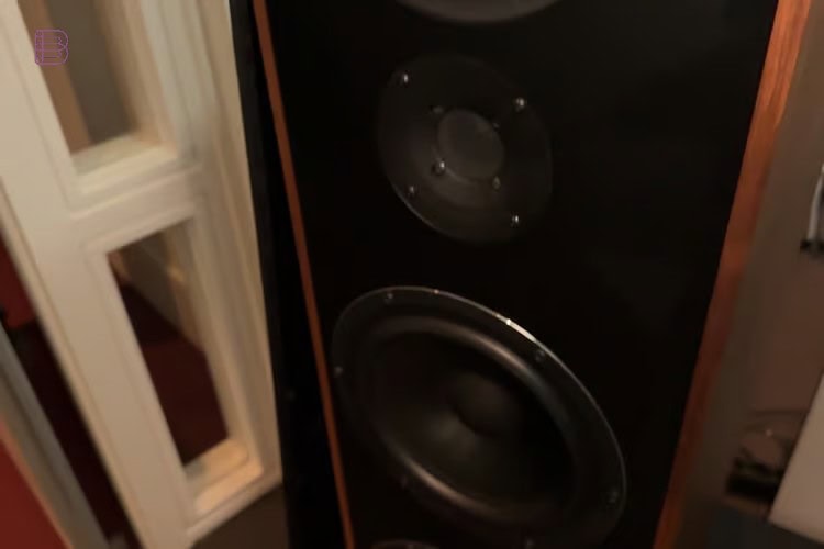 Drivers of the Unitra ZGZ-802 floorstanding loudspeaker