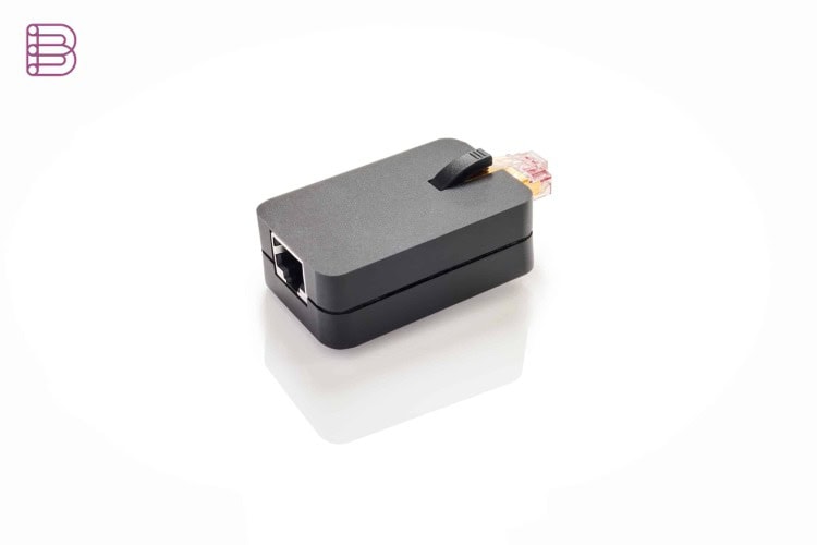CAD Ethernet Control with its directly attached gold-plated RJ45 plug