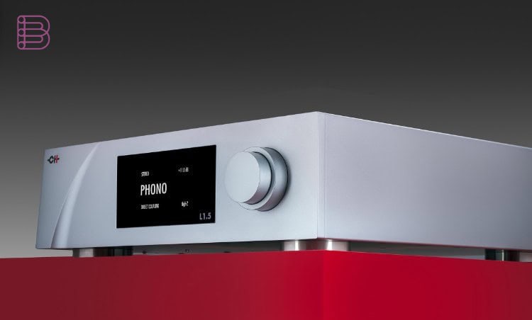 CH Precision P1.5 And L1.5 preamplifier close-up studio shot