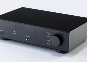 Dual CP 707 phono preamplifier prototype in black