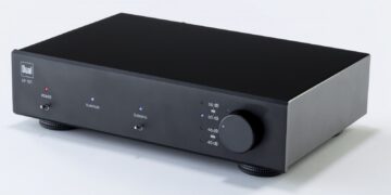 Dual CP 707 phono preamplifier prototype in black