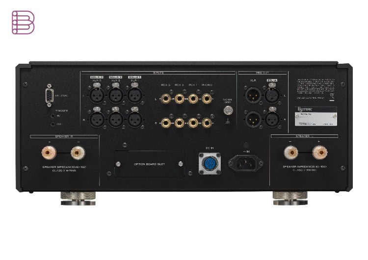 Esoteric Black Edition F-01 and F-02 rear panel connections