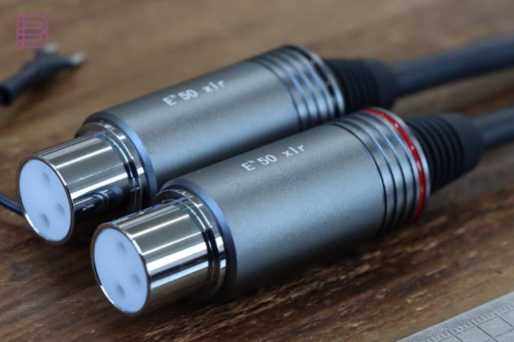 Esprit Generation 10 XLR interconnect cable connectors