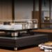 Essenza Isola turntable isolation platform by Bassocontinuo in a listening room