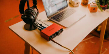 Focusrite Scarlett audio interface, now controllable via MIDI with Focusrite Control 2