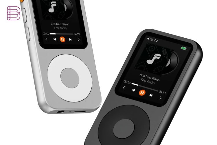 Fosi Audio DAP Neo MP3 player in Galaxy colorway