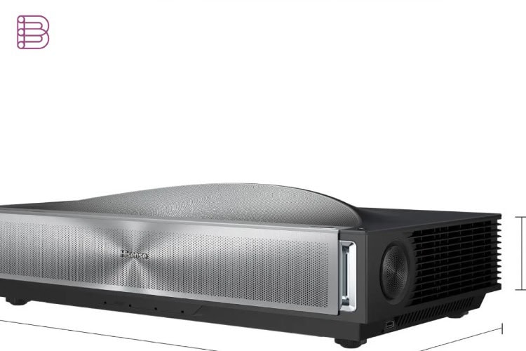 Hisense PX4 Pro TriChroma laser cinema projector, front angle