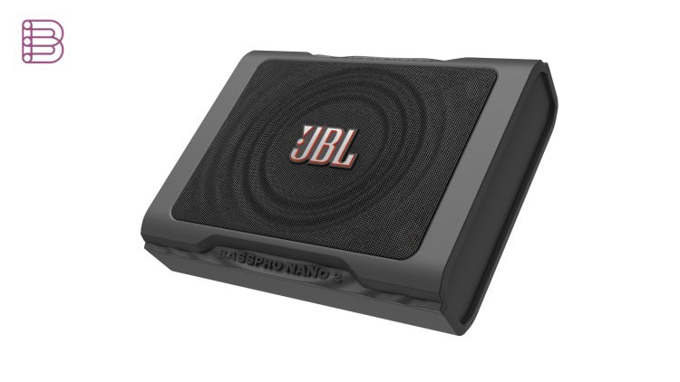 JBL BassPro Nano 2 compact powered car subwoofer
