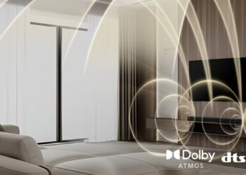 LG Sound Suite H7 soundbar system with Dolby Atmos and DTS:X in a living room