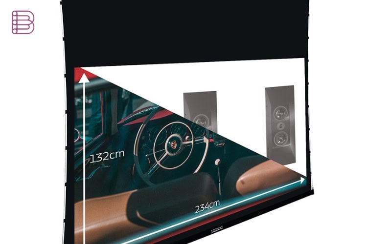 Lumene Coliseum UHD 4K Acoustic dimensions