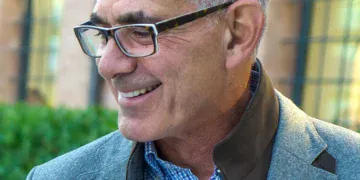 Mark Levinson portrait, high-end amplification pioneer