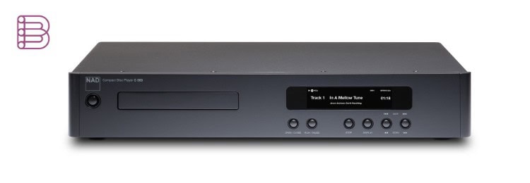 NAD C 569 CD player front panel