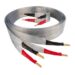 Nordost Norse Tyr 2 flat speaker cable with both banana connectors visible