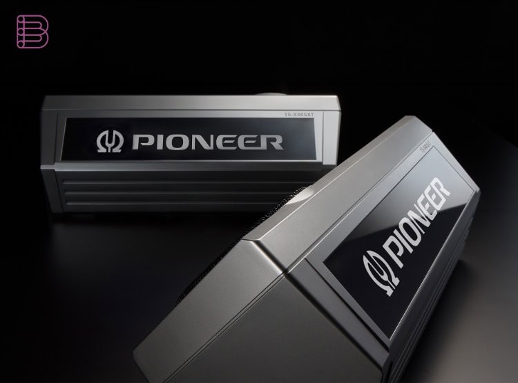 Pioneer TS-X40SXT rear view with Pioneer branding