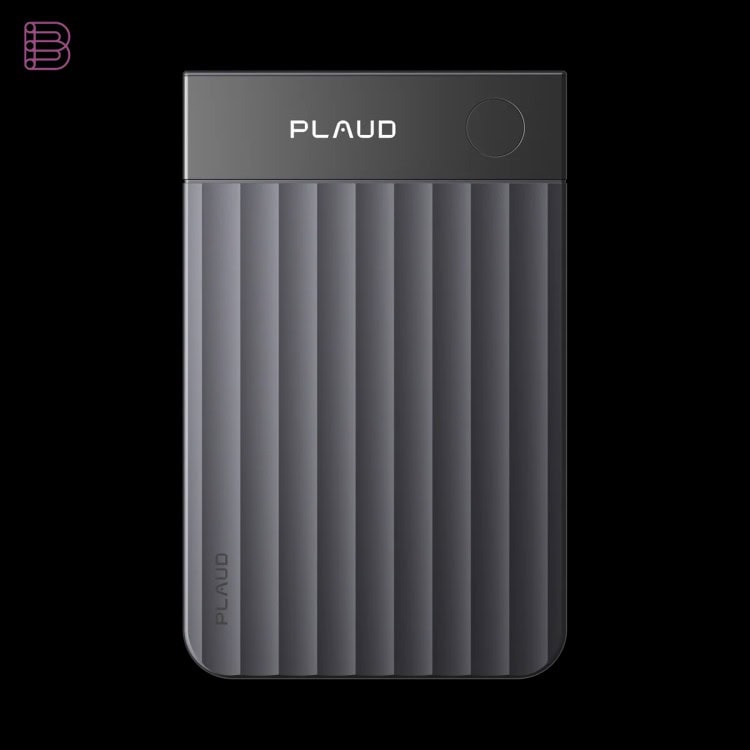 Plaud Note Pro AI voice recorder seen from the front