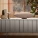 Bowers & Wilkins Zeppelin Pro Edition wireless speaker on a sideboard