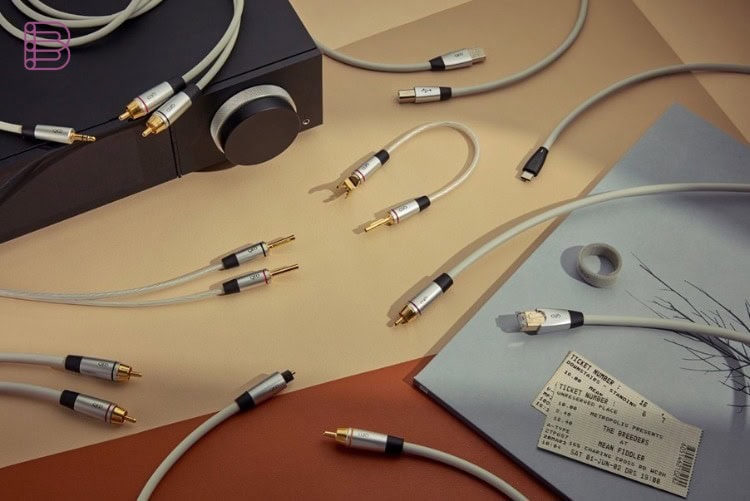 QED Performance Series cable lineup with silver connectors