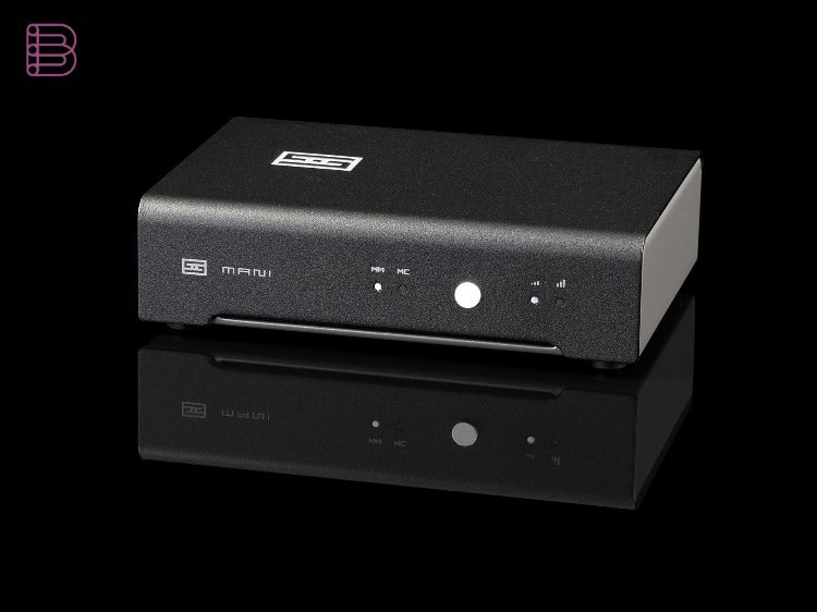 Schiit Mani 3 phono preamp front angle