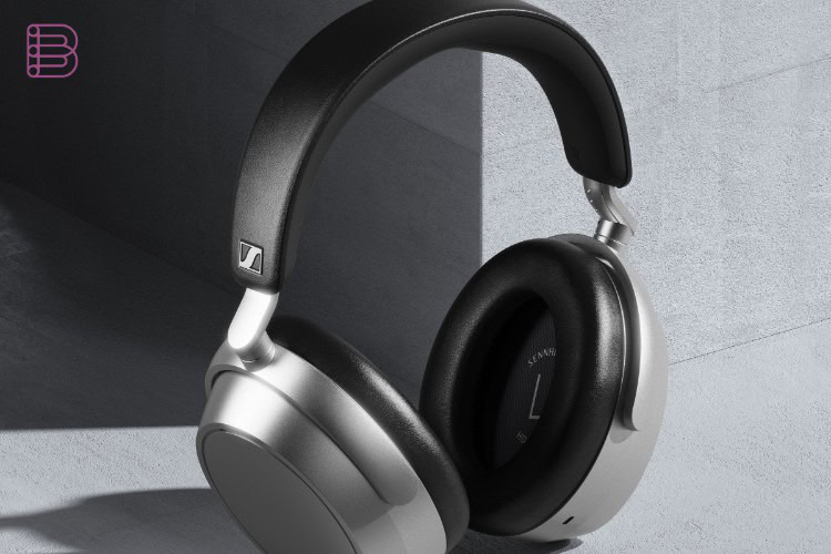 Sennheiser HDB 630 wireless headphones in the new Lunar Silver colour finish