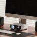 Shanling SM50 Hi-Fi music streamer in a desktop listening setup