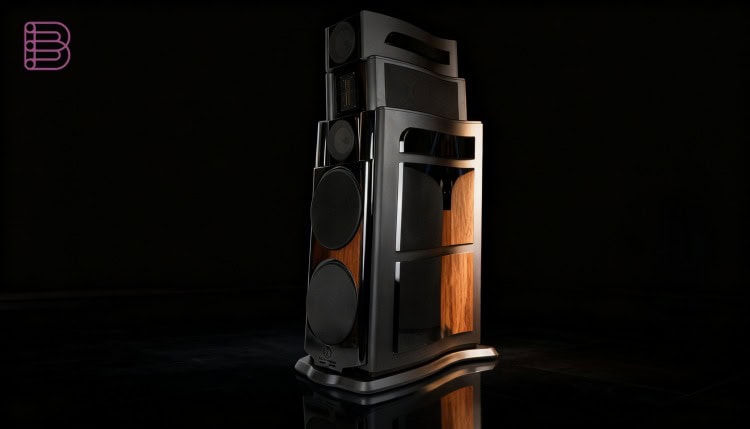 Sigma Acoustics MAAT Vector XAC loudspeaker with wood side panel