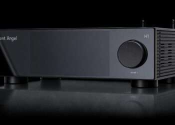 Silent Angel H1 music hub with Wi-Fi antennas