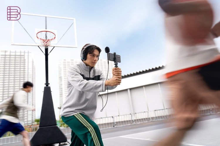 Sony ECM-AX10 used for real-time spatial audio monitoring