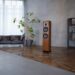 TAD Evolution Two TAD-E2 floorstanding loudspeakers in a living room