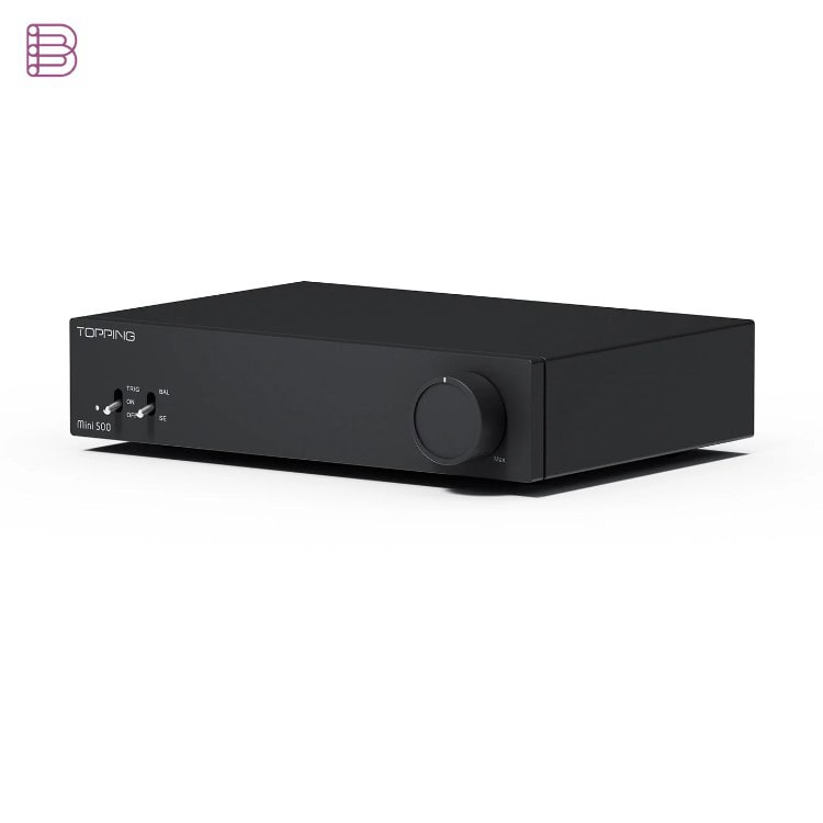 Topping Mini 500 power amplifier black finish