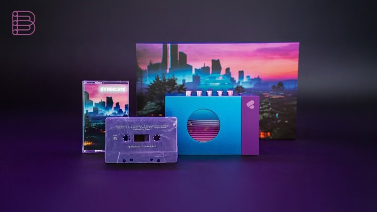 We Are Rewind The Midnight edition cassette player detail