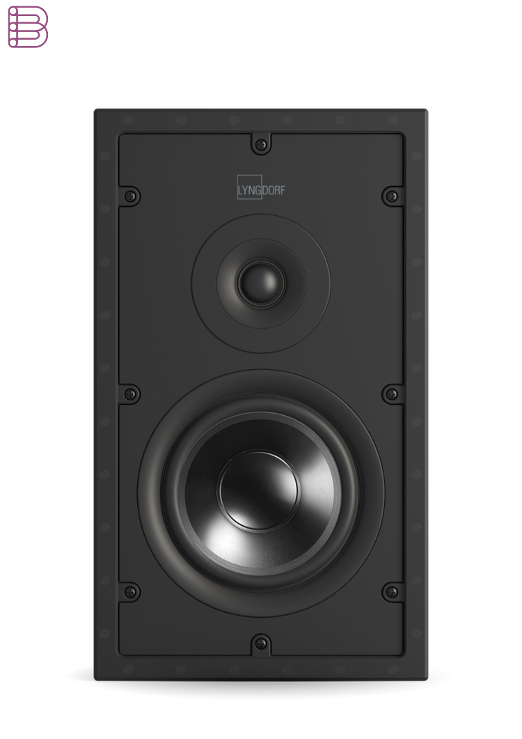 Lyngdorf Audio D-6 In-Wall-Speaker-And-DW-10-Woofer-In-Discreet-Series-2