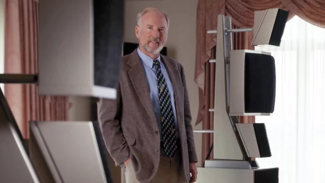 Industry Icons: Dave Wilson founded Wilson Audio Specialties on one idea — that timing matters as much as frequency response. WAMM. WATT/Puppy. WAMM Master Chronosonic. Four decades of time-domain obsession, in one profile. Link in bio. #DaveWilson #WilsonAudio #WAMM #WATTPuppy #Loudspeakers #HighEndAudio #Audiophile #HiFi #TimeAlignment #IndustryIcons