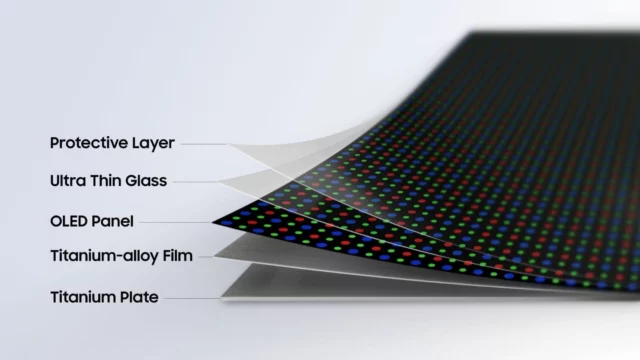 Samsung Flex Titanium: titanium-alloy film meets titanium plate for the next generation of Galaxy Foldables. Thinner. Stronger. Less crease. Link in bio for the full story. #Samsung #FlexTitanium #GalaxyFoldables #GalaxyUnpacked #FoldableTech #DisplayInnovation #Titanium #SamsungDisplay #TechNews #BestOfHighEnd
