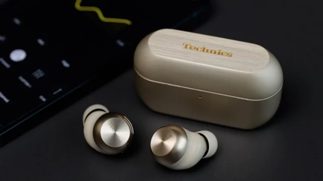 Two very different ways to celebrate one earbud. Technics AZ100 goes Champagne Gold for the brands 60th anniversary, while a 5,000-unit Rolling Stones edition brings the iconic Lips and Tongue logo to the case. Link in bio for the full story. #Technics #AZ100 #RollingStones #TrueWirelessEarbuds #ChampagneGold #LimitedEdition #HiFi #Earbuds #60thAnniversary #HighEndAudio