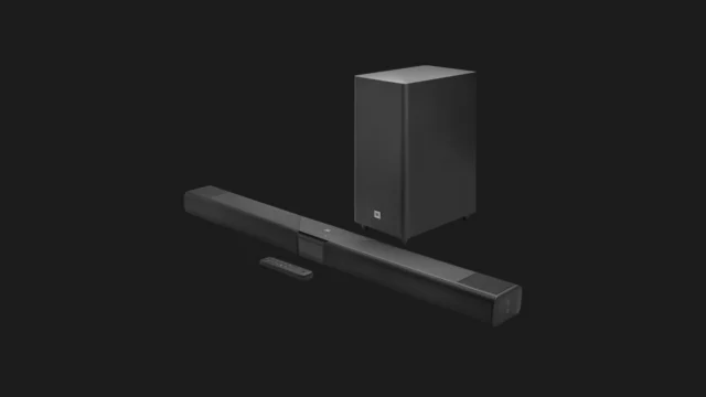 JBL's new Cinema SB MK2 soundbars turn a JBL Flip 7 into wireless rear surround channels. Link in bio. #jbl #soundbar #hometheater #dolbyatmos #hifi #homecinema #audiophile #surroundsound #techlife #newgear